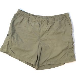 Columbia PFG Women’s Beige Tan Fishing Shorts L